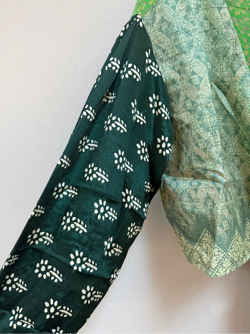 Jaded Gypsy Patchwork Wrap Top - Picture 3 of 5